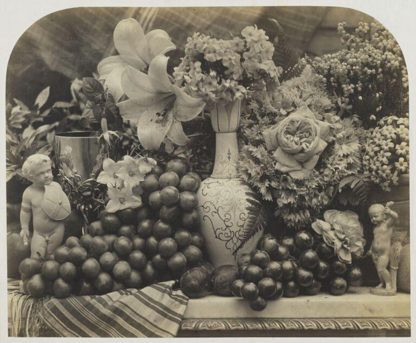 Fenton, Roger, Still life, Fruit and Flowers