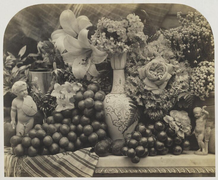 Still life, Fruit and Flowers top image