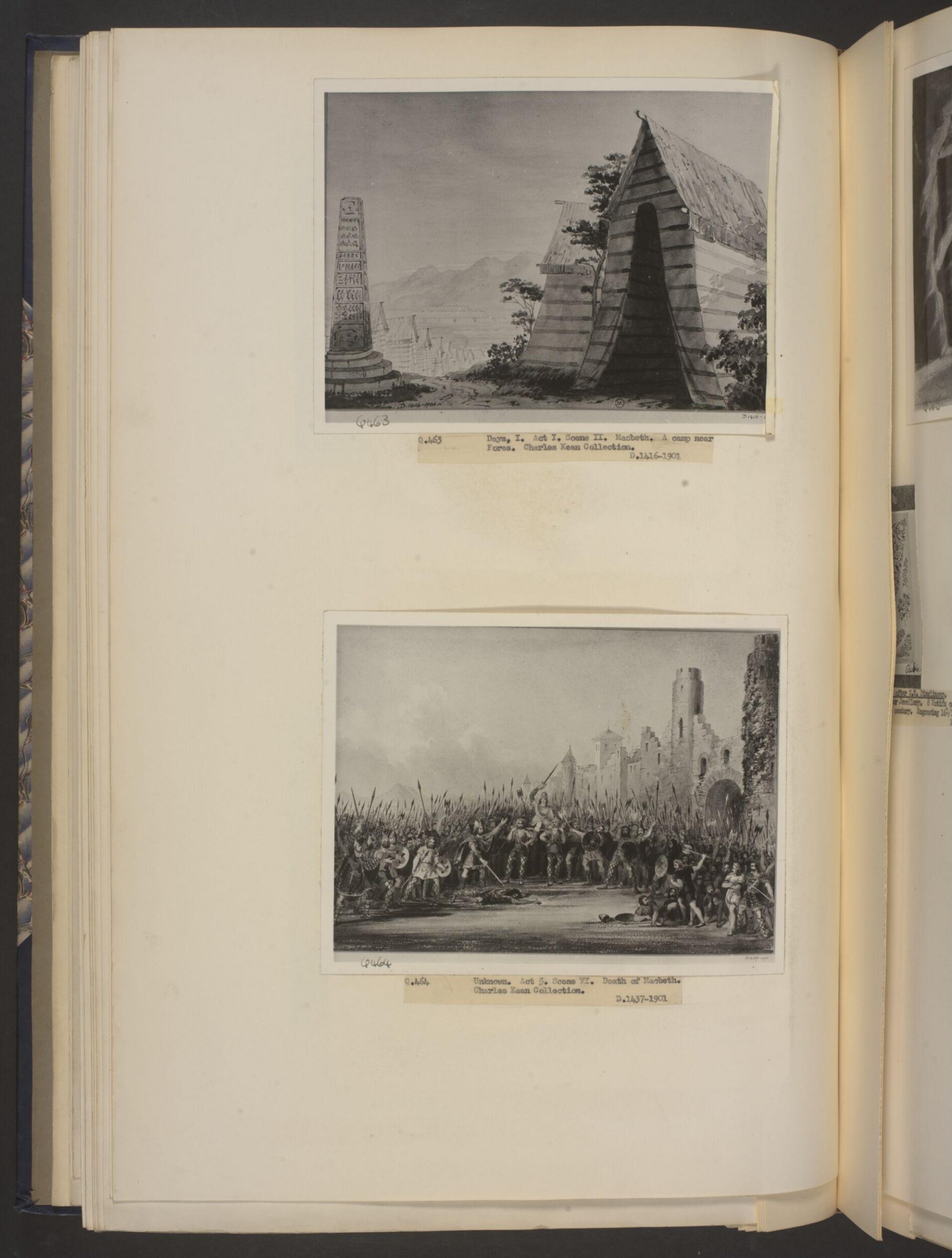 design for Macbeth, J. Days, 1852-1858
