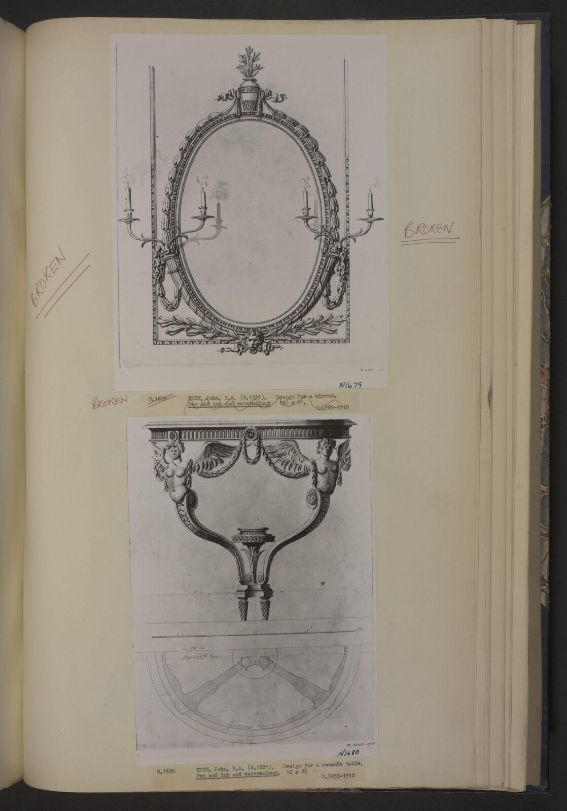 Drawing, John Yenn, ca.1770 - 1832