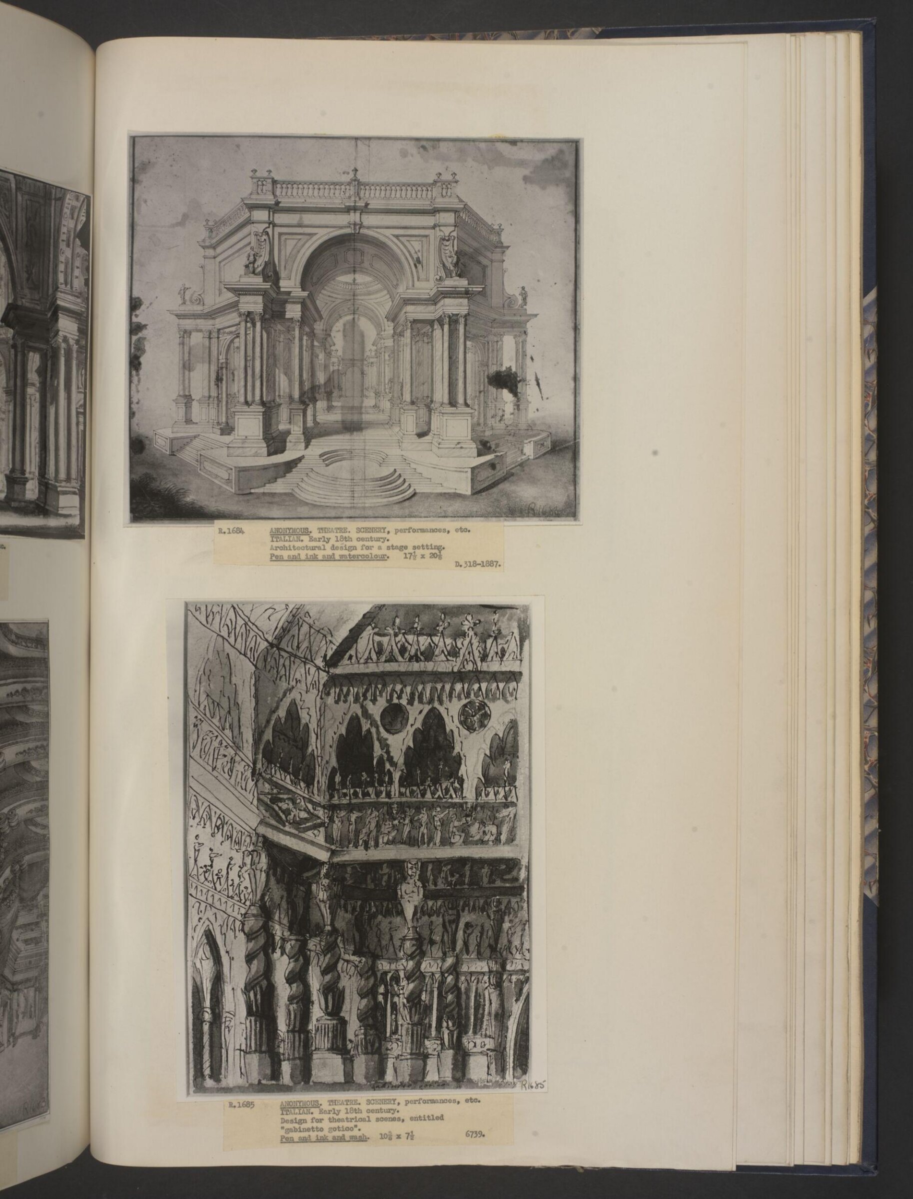 design for Palladian Pavilion, Ferdinando Galli da Bibiena, ca. 1657- ca. 1756