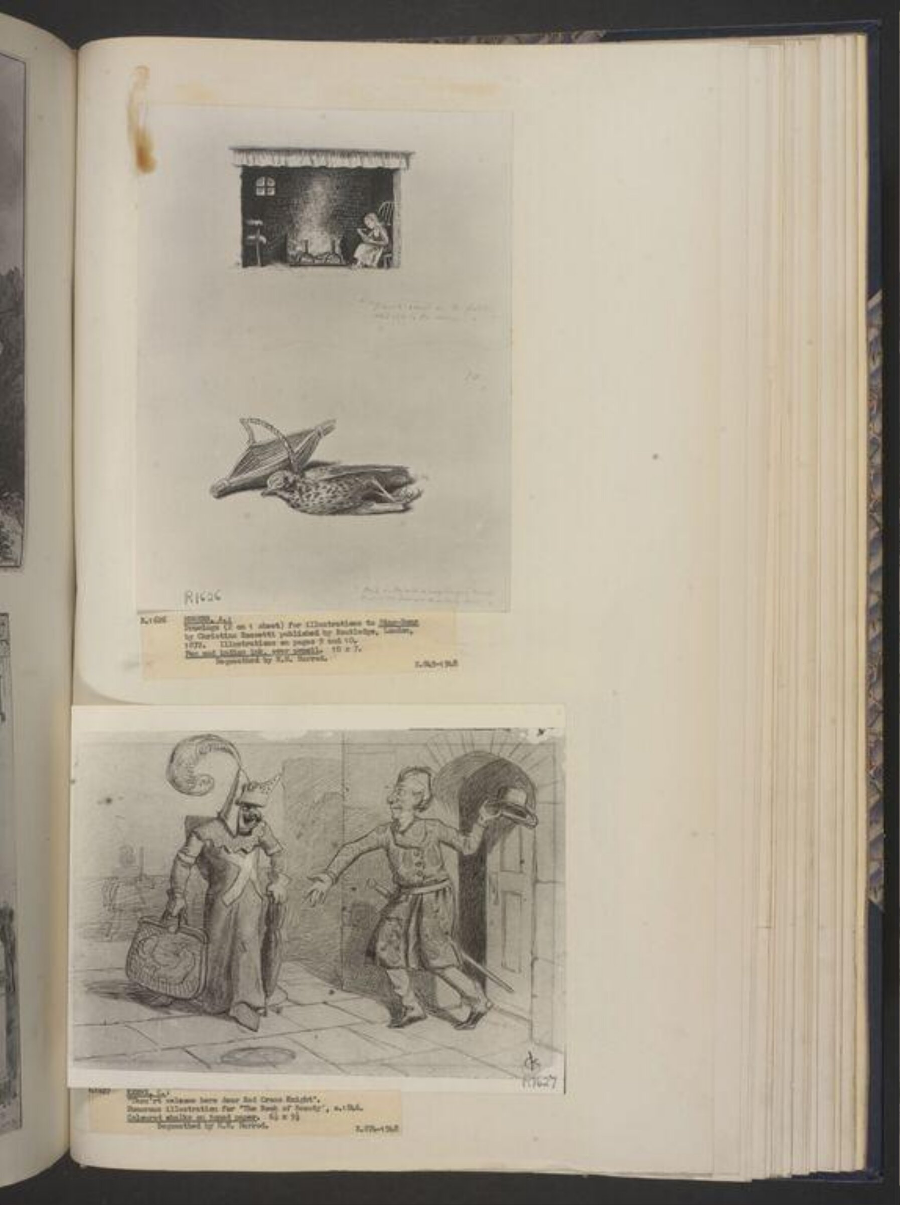 Drawing, Charles Samuel Keene, c1846