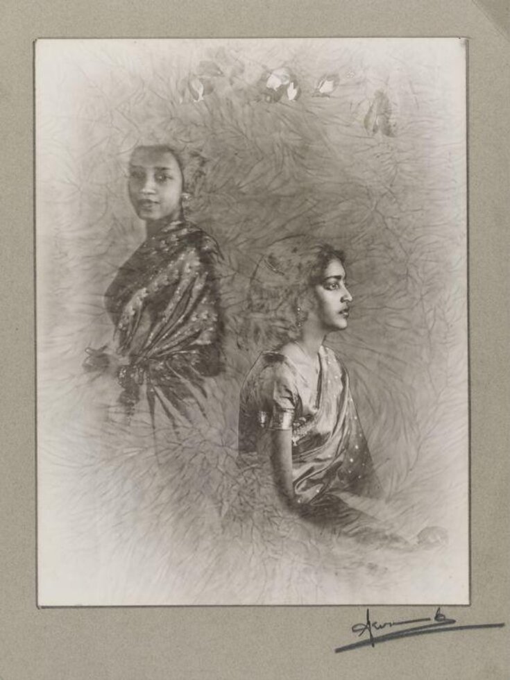 Solarised Portrait of Two Women top image