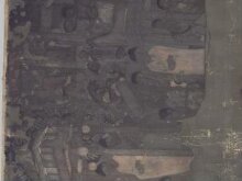 Copy of painting in the caves of Ajanta (Cave 16) thumbnail 1