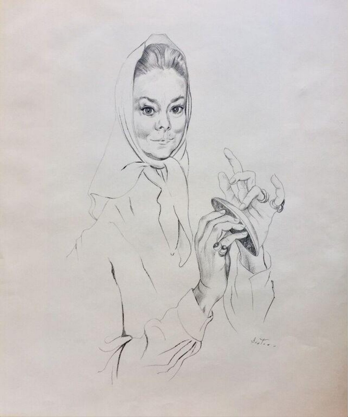 Irene Worth, Cecil Beaton, mid 20th century