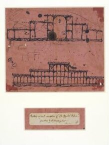 Facsimile of Sir Joseph Paxton's original sketch of the Crystal Palace thumbnail 1
