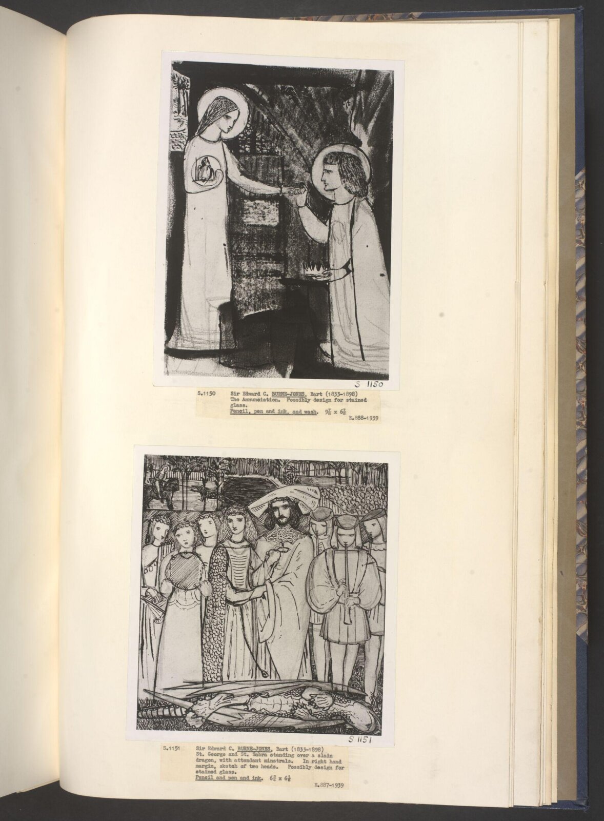 The Annunciation, Edward Coley Burne-Jones, c.1880s