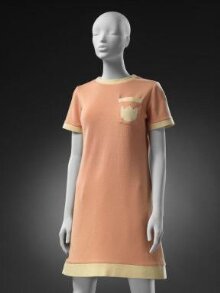 レディースウェア ANDMARY Mary logo mini dress andmary mary logo mini dress gray
