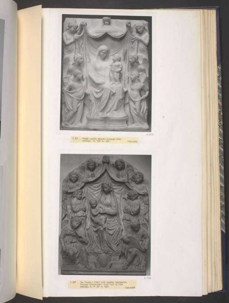Virgin and Child with six angels top image