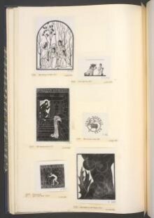 Girl with deer: Bookplate of Ananda K. Coomaraswamy thumbnail 1