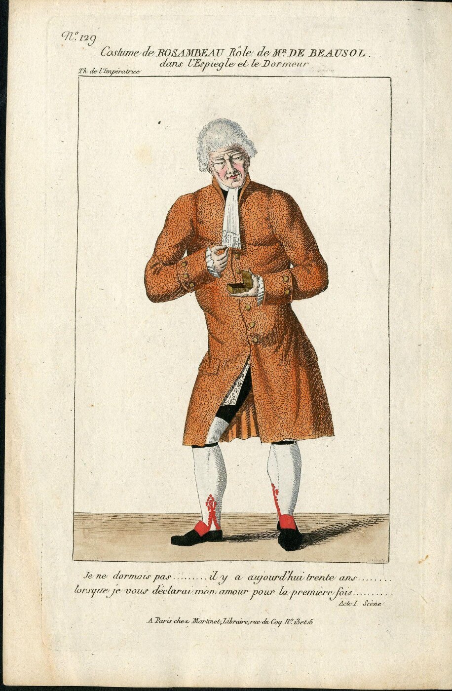 unknown, H Beard Print Collection