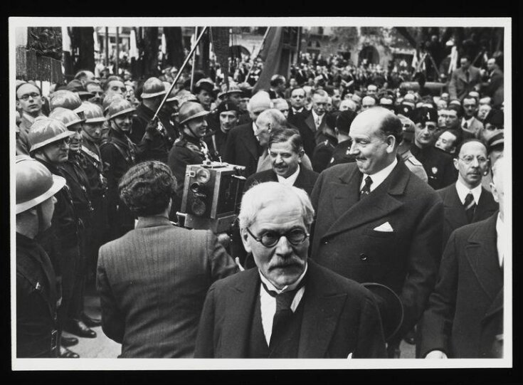 British Prime Minister Ramsay MacDonald at the Stresa Conference, 1935 top image