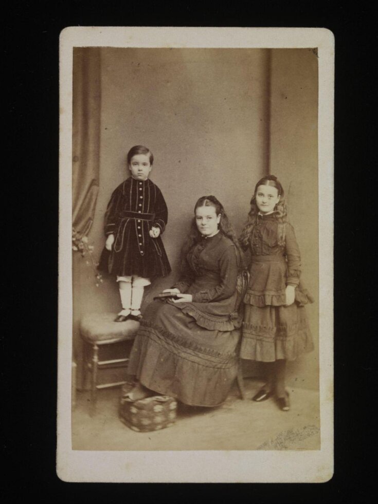 Portrait of Two Ladies and a Child (Laie, Bertha, Basil) top image