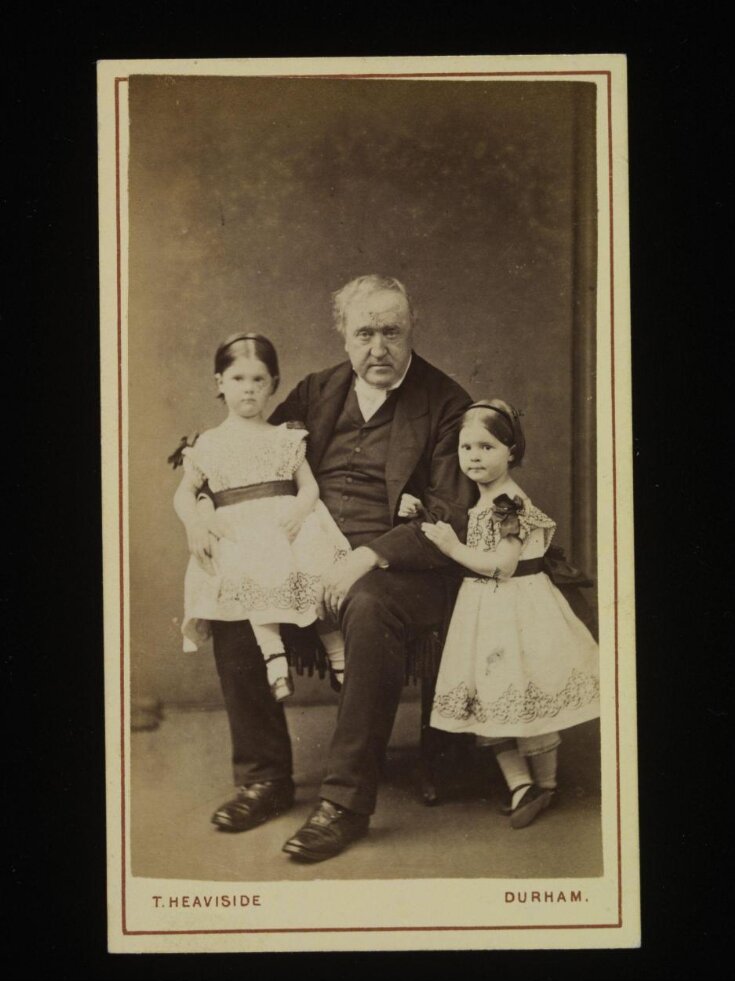 Portrait of a Gentleman and Two Children image