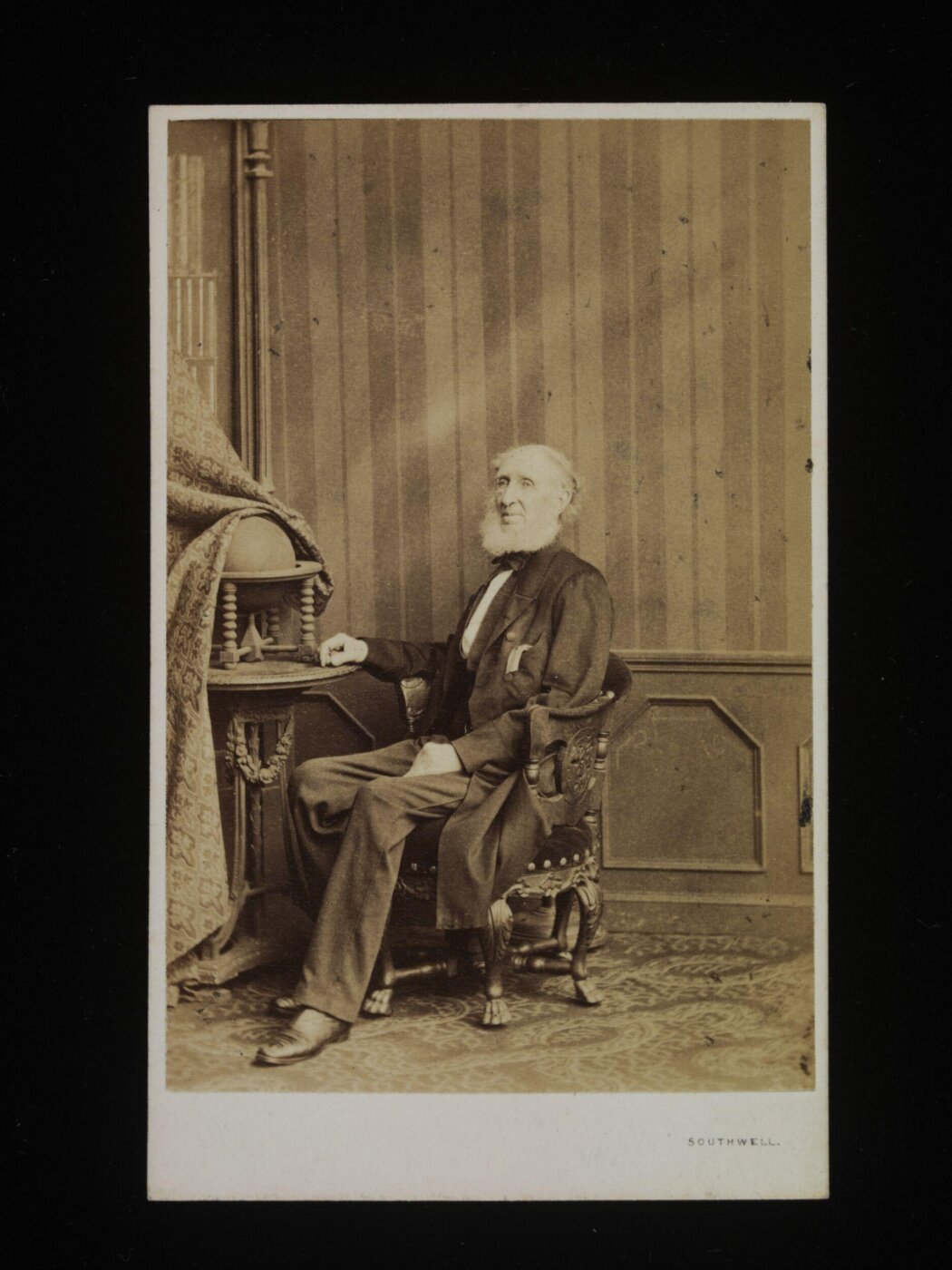 Unknown, Portrait of a Man, Inscribed 'Thos. L. L. Grandfather'