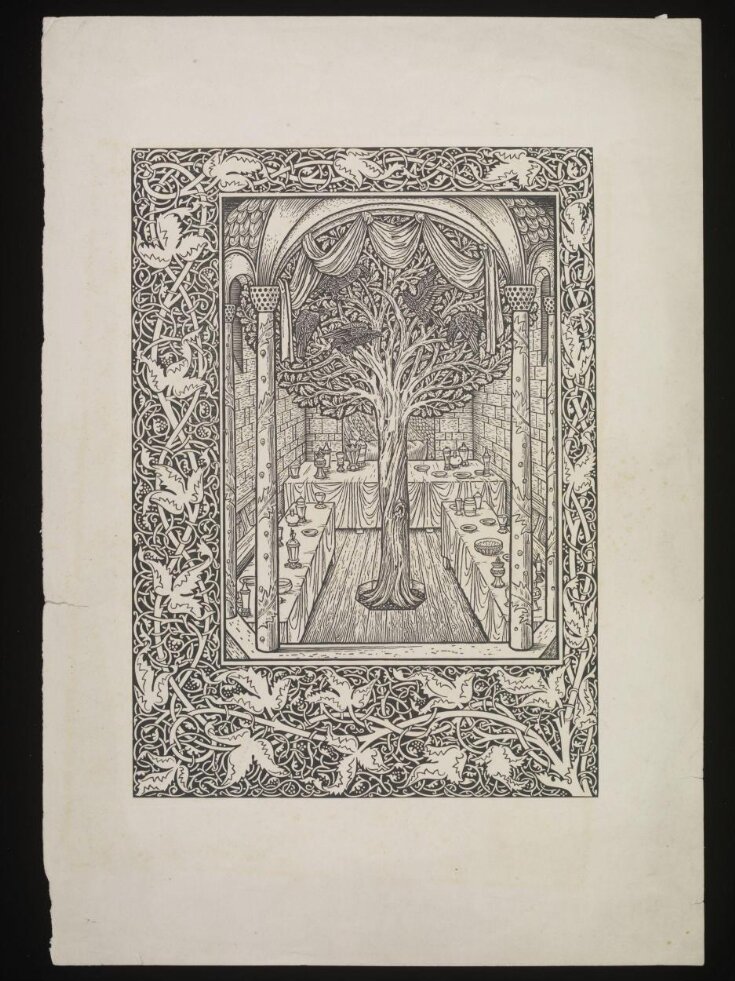 Illustration to books published by The Kelmscott Press top image
