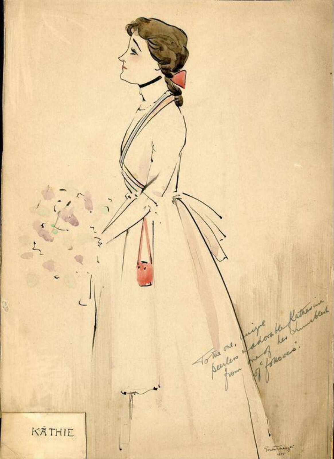 Eva Moore, Ernest Thesiger, 1909