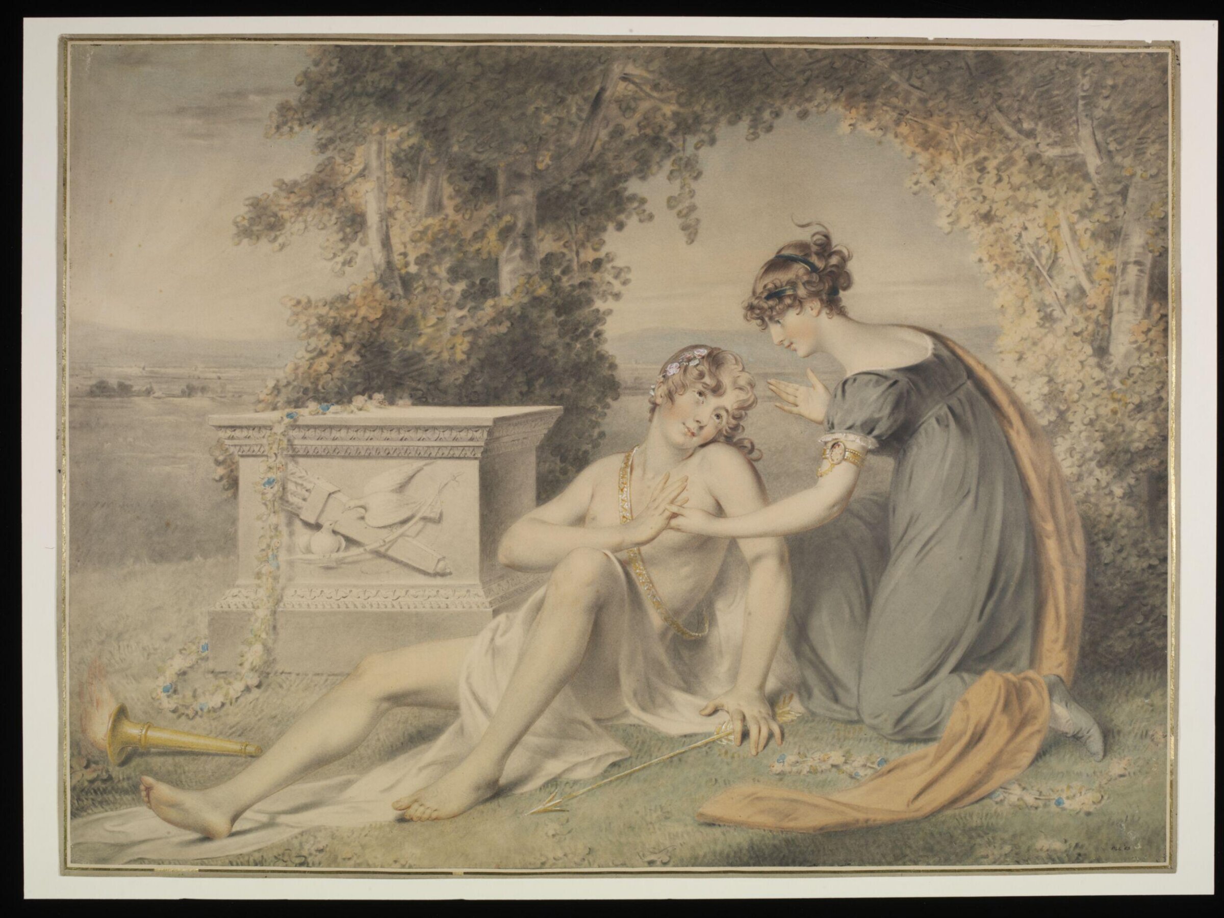 The Sybarite, Downman, 1805