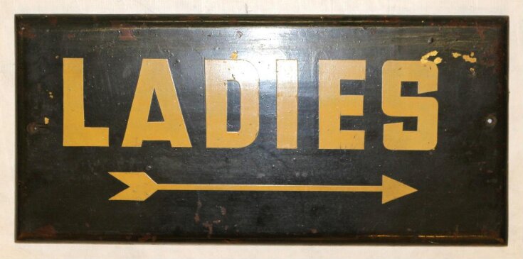Sign for the Ladies' toilets, Theatre Royal, Birmingham top image