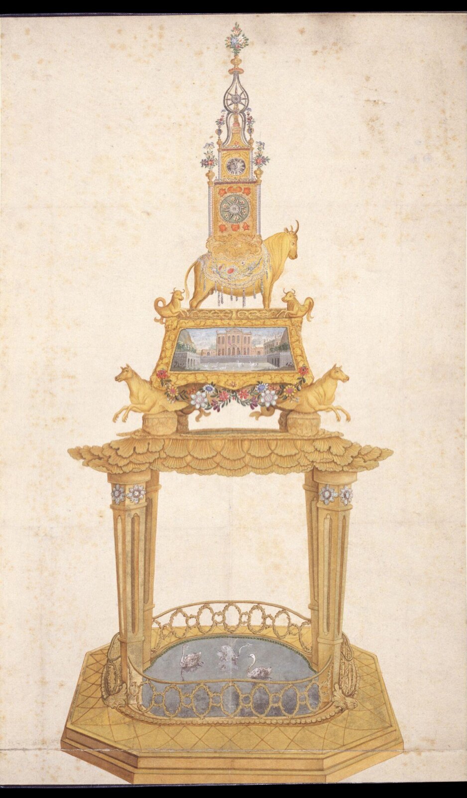 Drawing, Charles Magniac, circa 1770