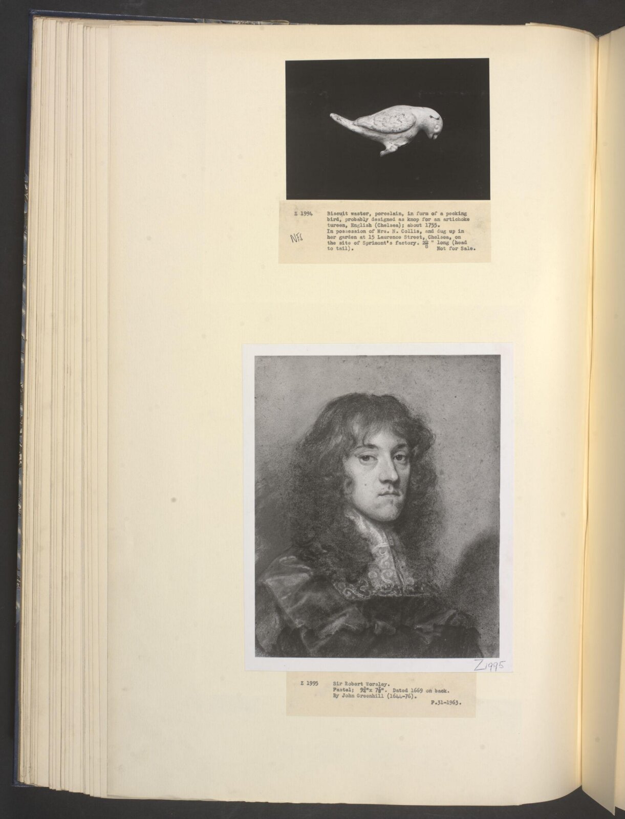 Sir Robert Worsley, John Greenhill, 1669