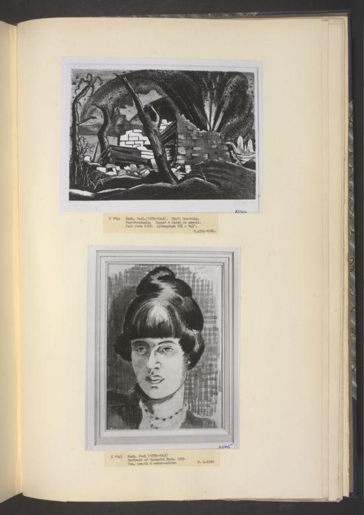 Shell bursting. Passchendaele | Nash, Paul | V&A Explore The Collections