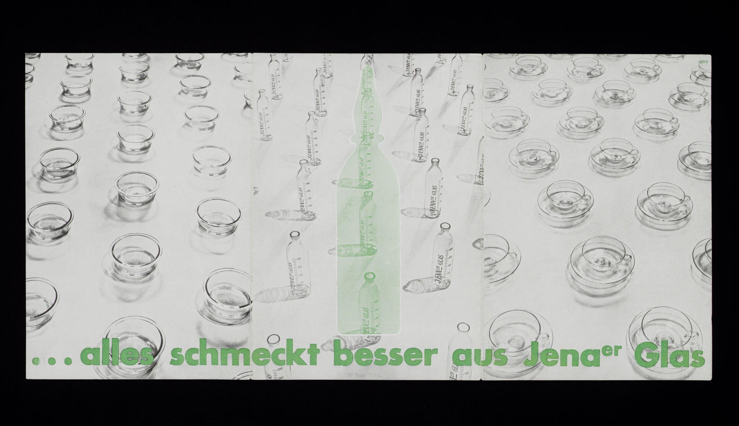 Alles schmeckt besser aus Jenaer Glas