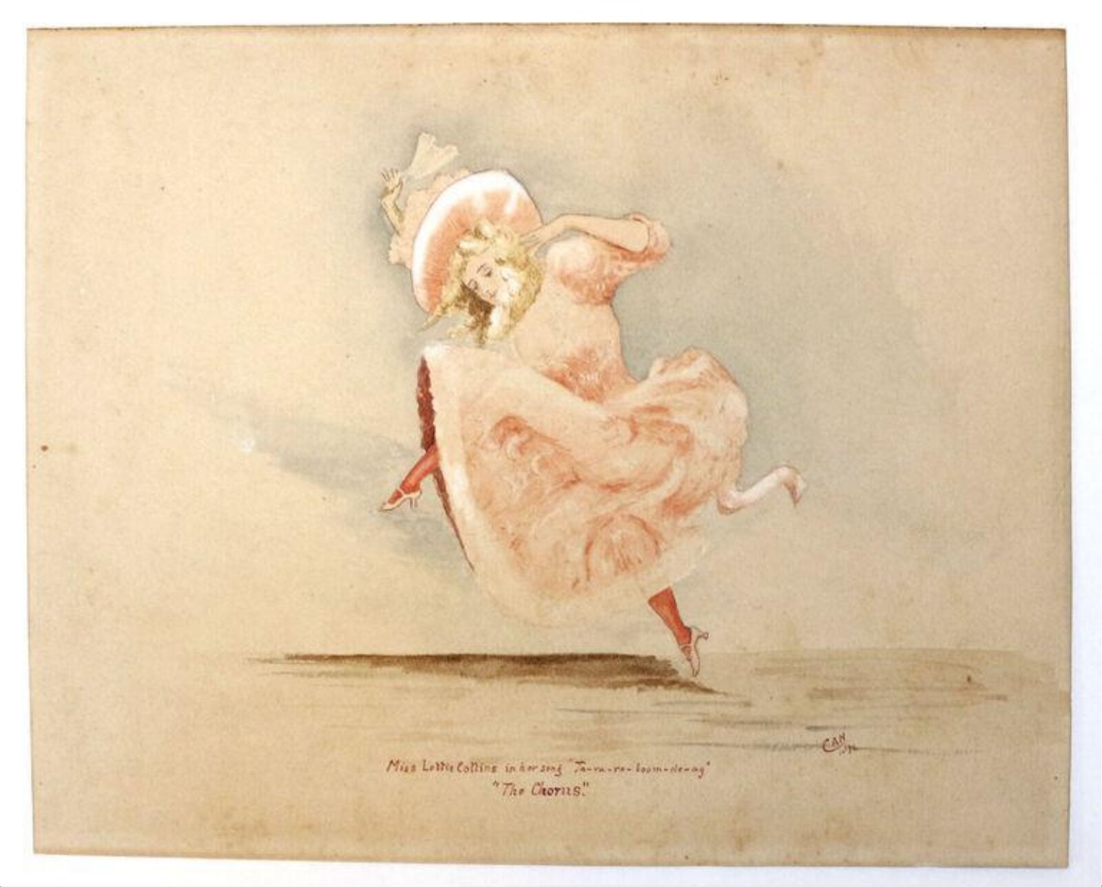The Chorus, C. A. H., 1892