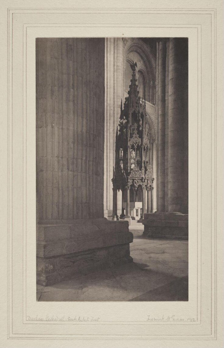 Durham Cathedral, South Aisle to Font top image