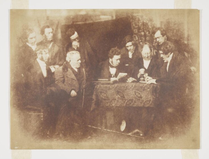 Free Presbytery of Dundee, group portrait including Rev Samuel Miller and others image