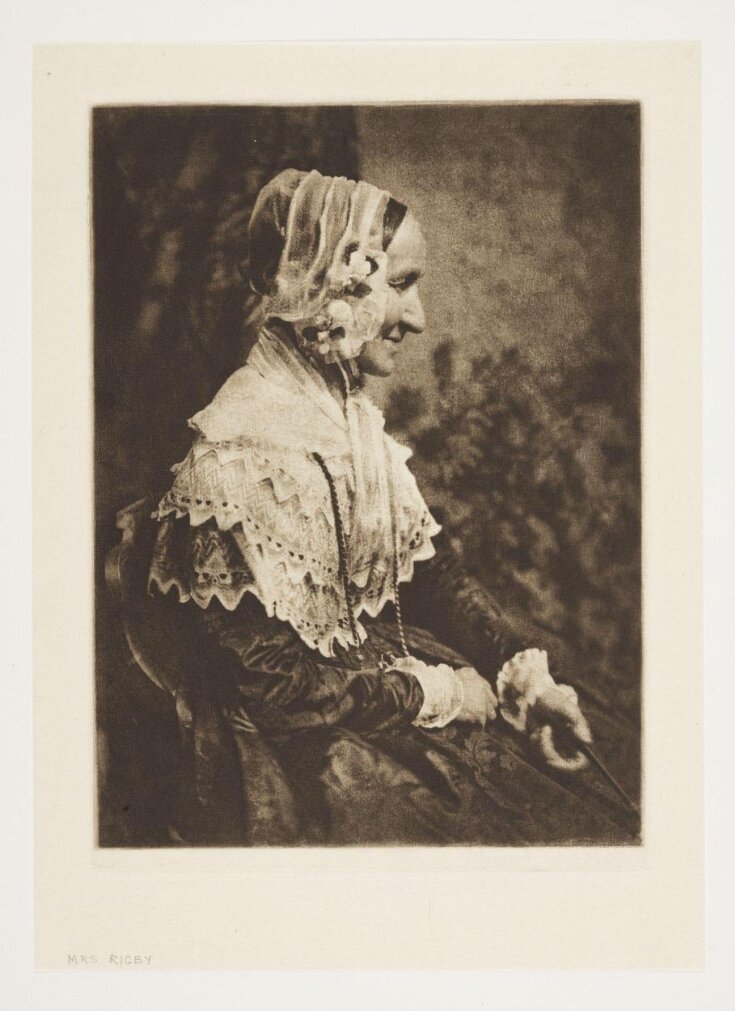 ﻿Mrs Rigby, wife of Edward Rigby image
