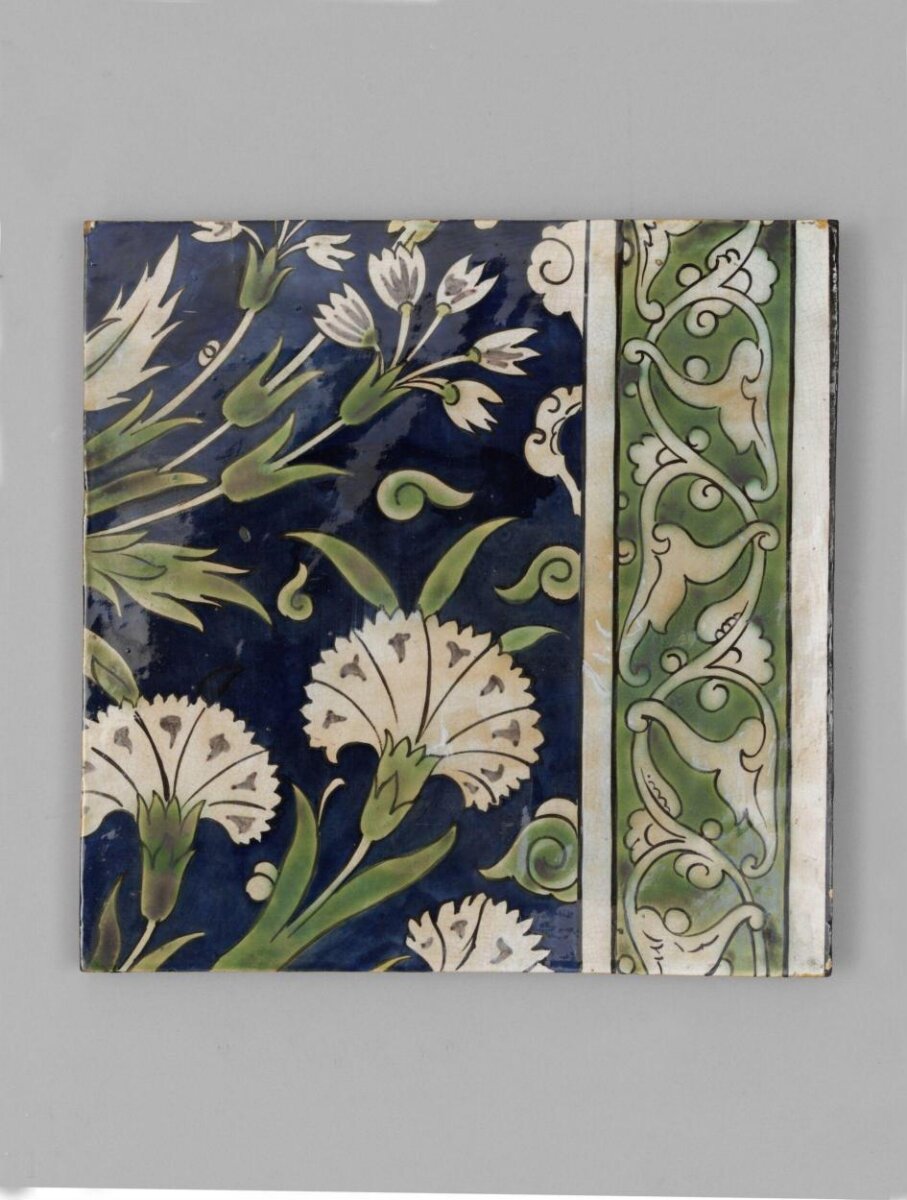 Tile, Derby Tile Company Ltd · 19th century