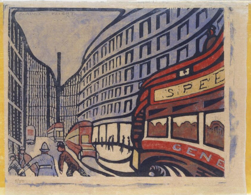 Speed (ca. 1922) by Claude Flight