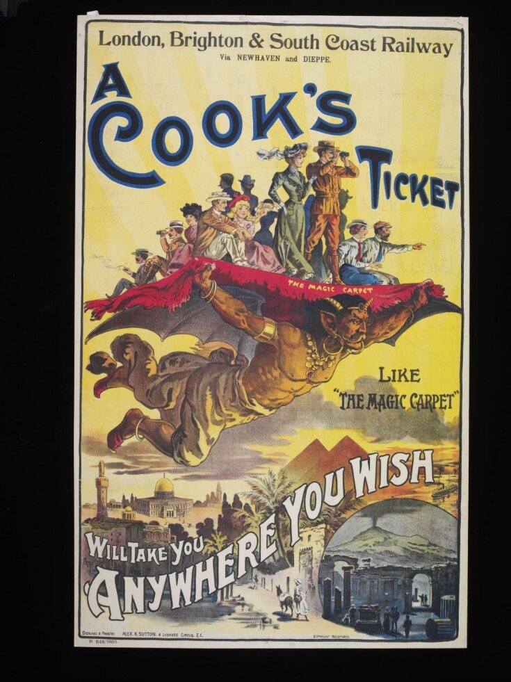 A Cook's Ticket will take you Anywhere you Wish top image