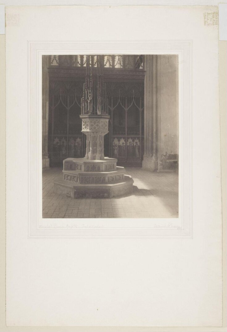 Worstead Church: Norfolk: Font at Worstead top image