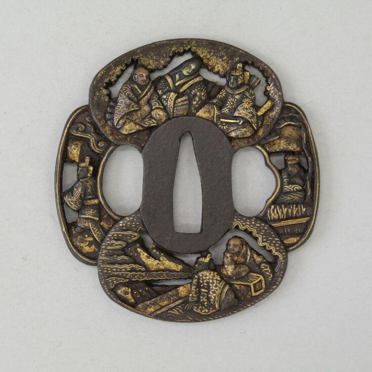 Tsuba top image