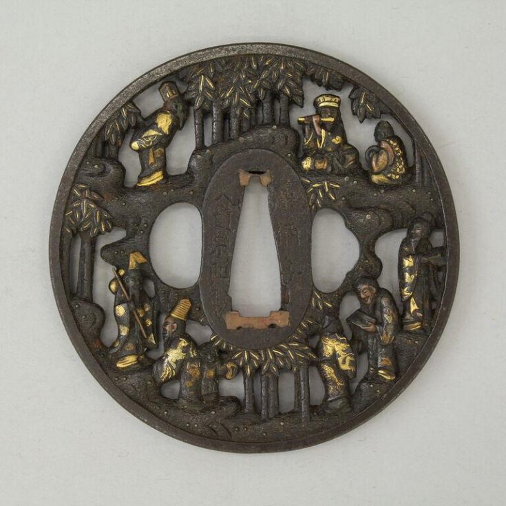 Tsuba top image