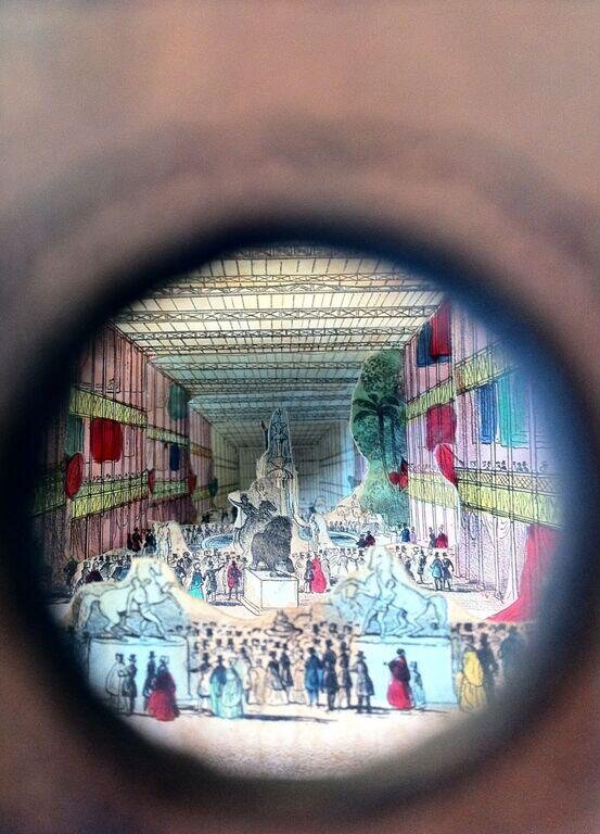 View of the Great Exhibition Telescopically Arranged