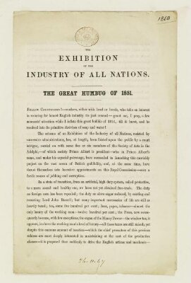 Great Exhibition: prospectuses etc.