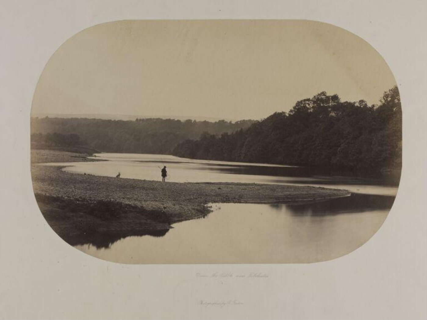 Fenton, Roger, Down the Ribble near Ribchester