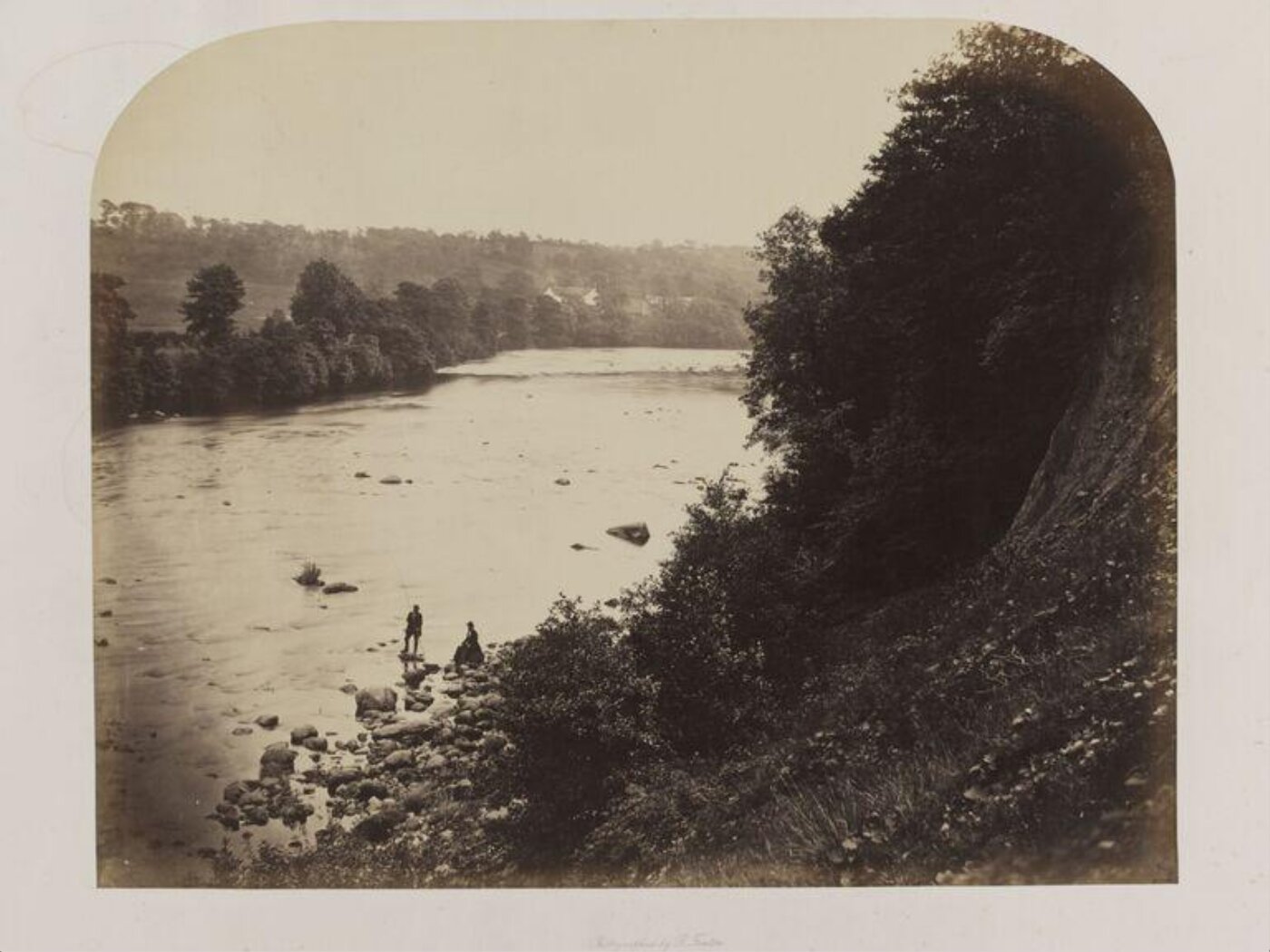 Fenton, Roger, Down the Ribble, The Through's Ferry
