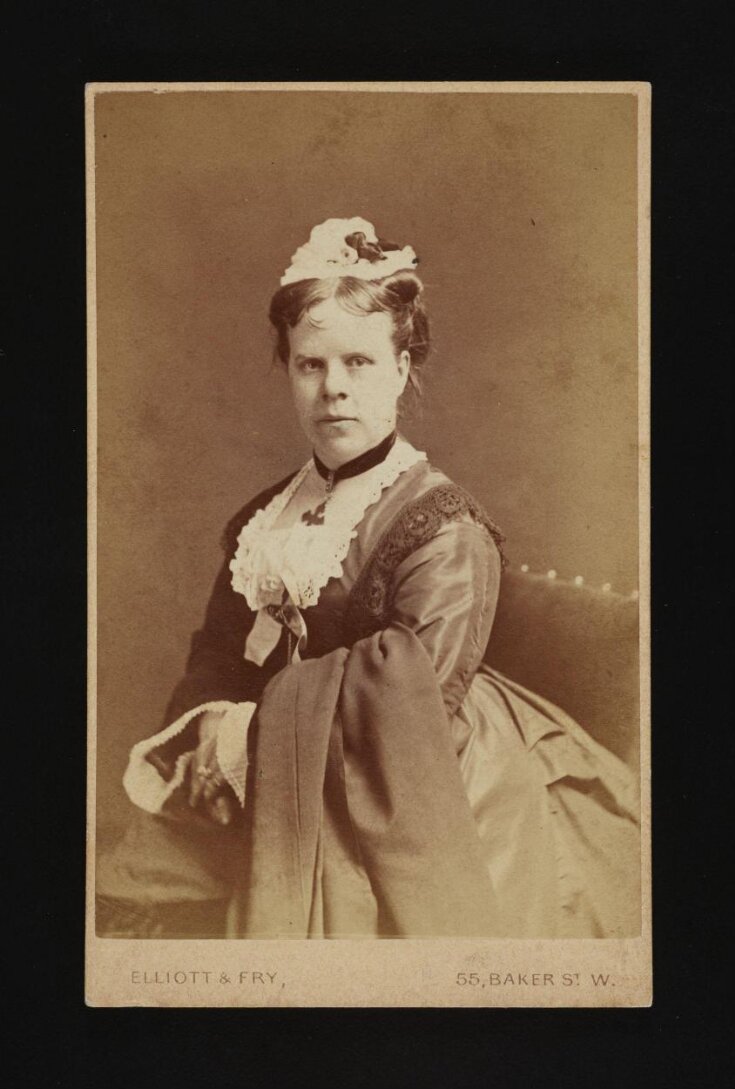 A portrait of a woman top image