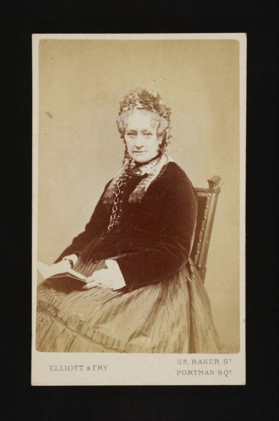 Elliott & Fry, A portrait of a woman