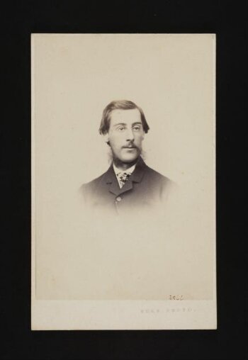 A portrait of a man 'Mr Henry Huieshaw'