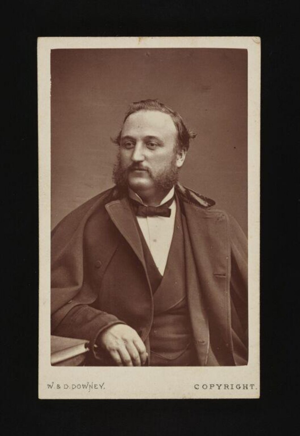 W. & D. Downey, A portrait of a man
