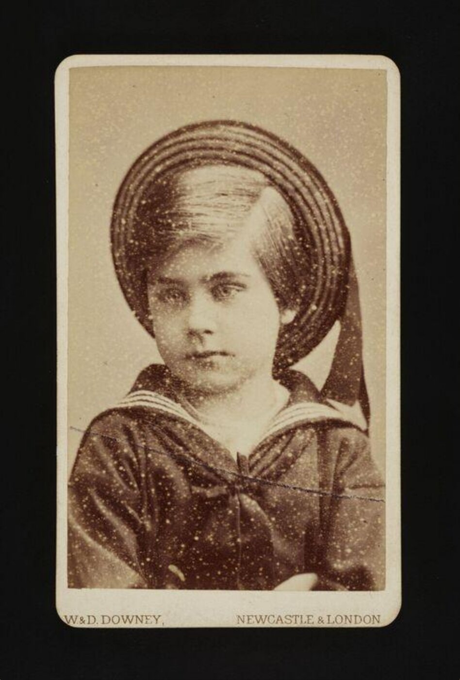 W. & D. Downey, A portrait of a young boy