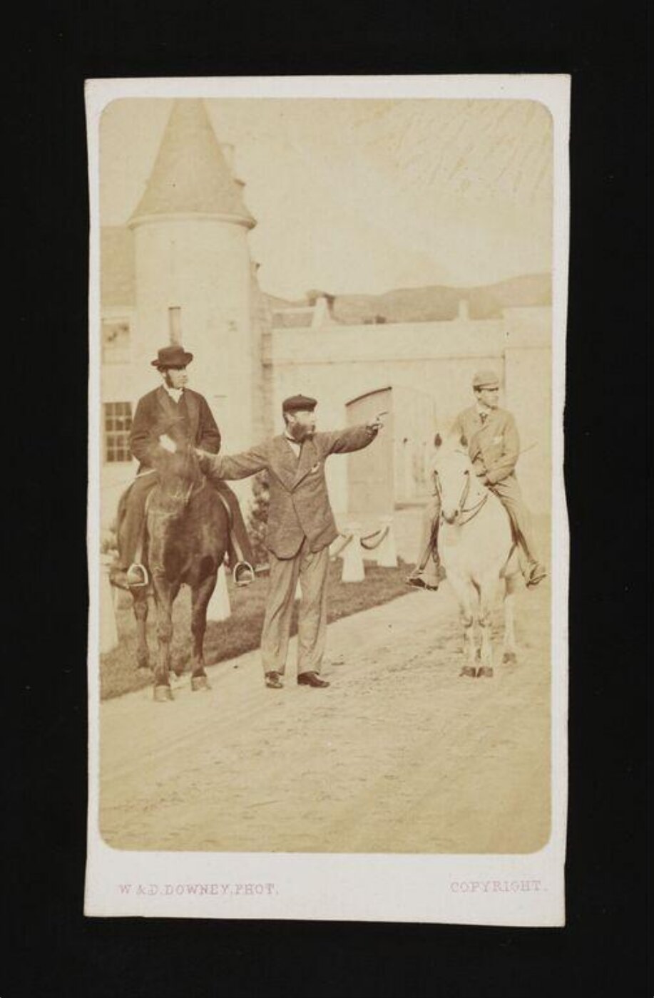 W. & D. Downey, Revd R Duckworth, Col Ponsonby and Prince Arthur