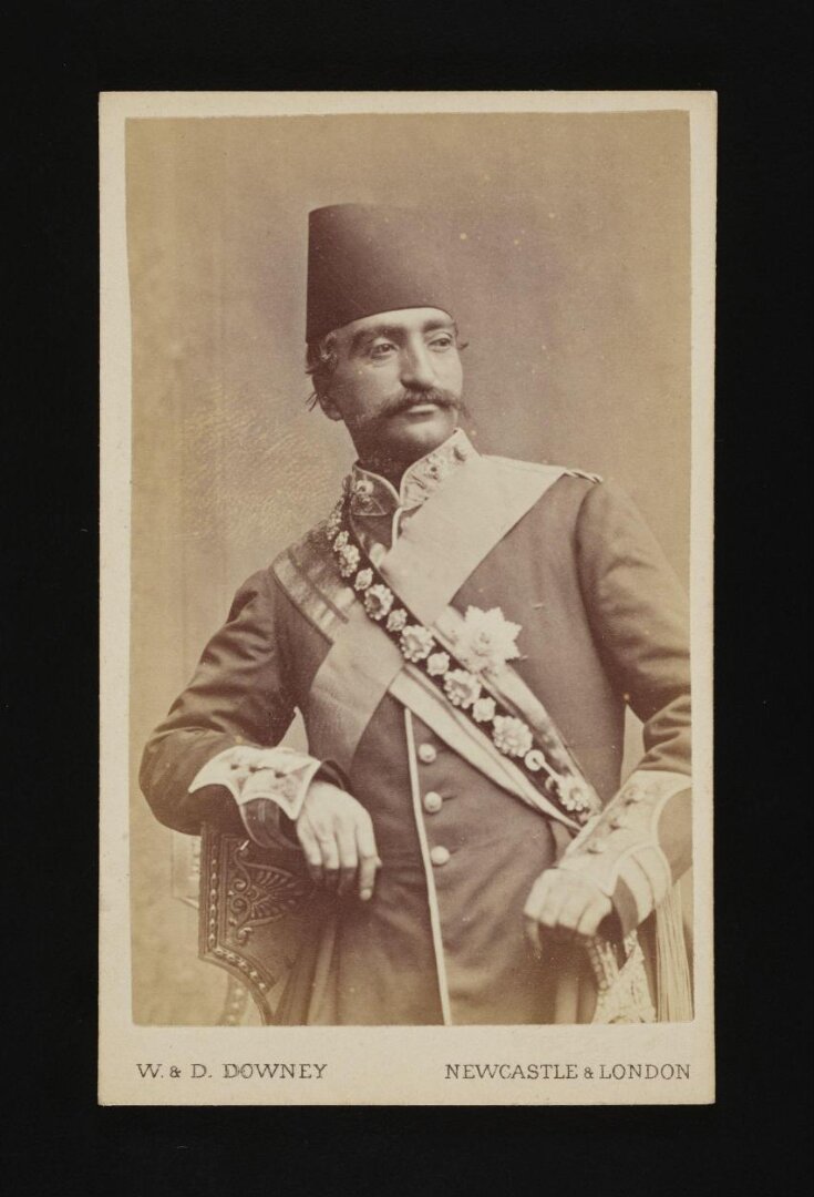 Portrait of a man in military uniform top image