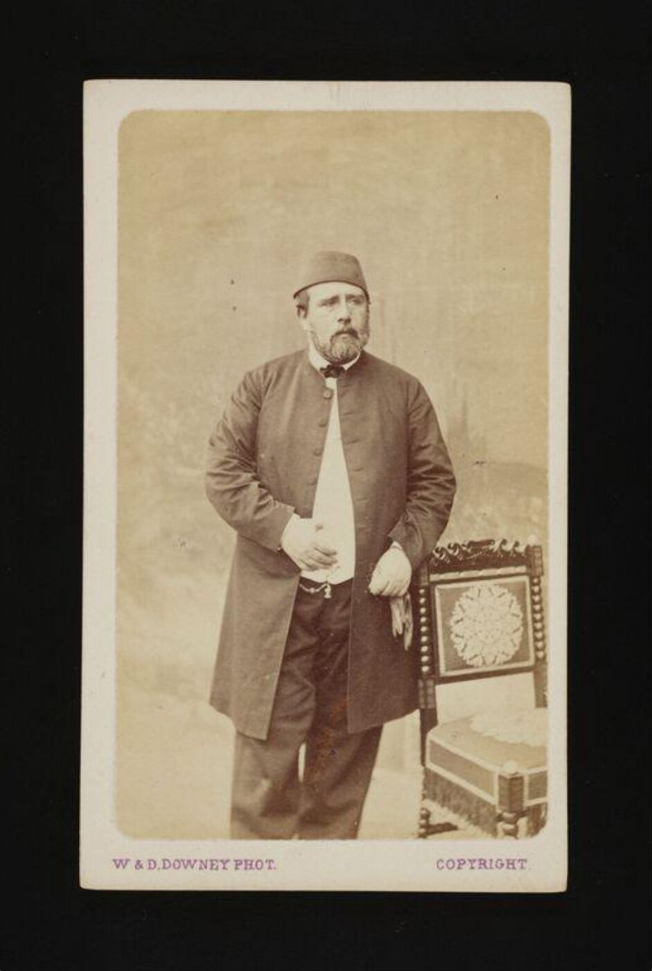 W. & D. Downey, A portrait of a man