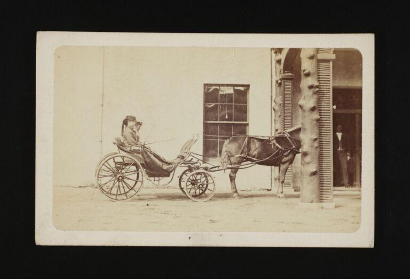 W. & D. Downey, Horse and cart